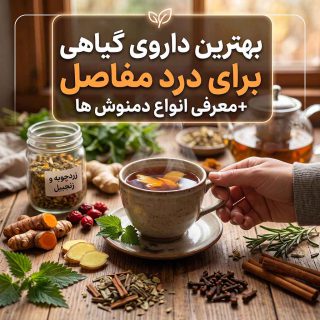 بهترین داروی گیاهی برای درد مفاصل