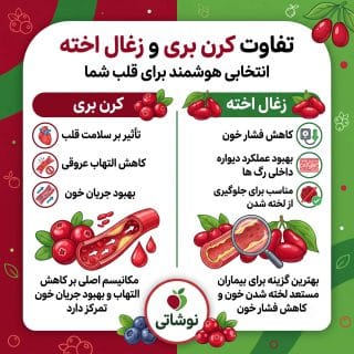 تفاوت کرن بری و زغال اخته